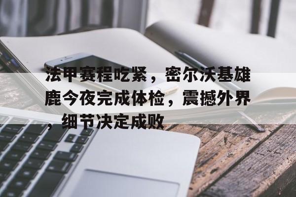 乐动体育-法甲赛程吃紧，密尔沃基雄鹿今夜完成体检，震撼外界，细节决定成败的简单介绍